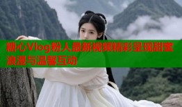 糖心Vlog粉人最新视频精彩呈现甜蜜浪漫与温馨互动