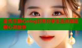 金先生糖心vlog日常分享生活点滴温暖心灵故事