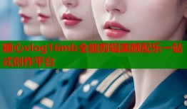 糖心vlog16mb全能剪辑美颜配乐一站式创作平台