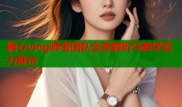 糖心vlog师资团队全景解析与教学实力展示