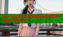 糖心vlog换号教程详解轻松切换账号玩转多功能平台