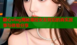 糖心vlog揭秘遥控女友背后的真实故事与体验分享