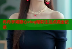 冉冉学姐糖心vlog精彩生活点滴全记录