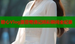 糖心Vlog露营奇遇记精彩瞬间全纪录