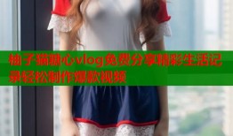 柚子猫糖心vlog免费分享精彩生活记录轻松制作爆款视频