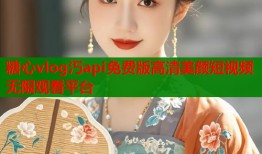 糖心vlog汅api免费版高清美颜短视频无限观看平台