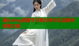 糖心vlog茶狸子日常分享与生活美学探索之旅