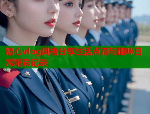 糖心vlog风格分享生活点滴与趣味日常精彩记录