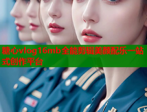 糖心vlog16mb全能剪辑美颜配乐一站式创作平台